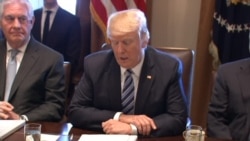 Trump Leads First Cabinet Meeting