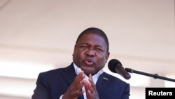 FILE - Rais wa Msumbiji Filipe Nyusi (REUTERS/Baz Ratner/File Photo)