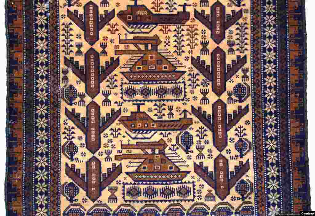 1980-yillarda to'qilgan gilam