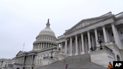 El Congreso no da el visto bueno aún al paquete de ayuda para Ucrania. Vista del Capitolio, Washington, sábado 20 de mayo de 2023.