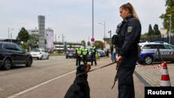 ፖሊስ ጀርመን ኣብ ሓለዋ ዶብ ምስ ፈረንሳ - ፋይል