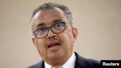 PICHA YA MAKTABA: Mkurugenzi Mkuu wa WHO Tedros Adhanom Ghebreyesus.