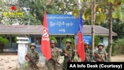 အာရက္ခတပ်တော် AA က အမ်းမြို့နယ်အတွင်းရှိ စစ်ကောင်စီရုံးတချို့ကို သိမ်းပိုက်ထားကြောင်း ထုတ်ပြန်သည့်မှတ်တမ်းပုံ (နိုဝင်ဘာ ၂၉၊ ၂၀၂၄)