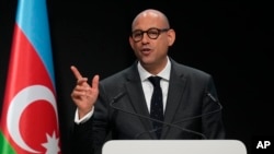 Simon Stiell, Mkuu wa masuala ya hali ya hewa katika Umoja wa Matifa.