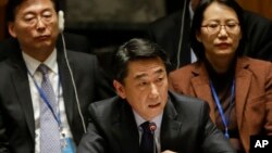 South Korea's ambassador to the United Nations, Oh Joon.