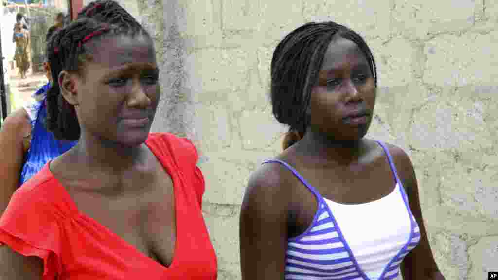 Wanafunzi wakitafuta usalama katika chuo kikuu cha Garissa