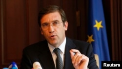 Portugal's Prime Minister Pedro Passos Coelho addresses a news conference in Berlin, July 3, 2013. 