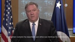 Pompeo: Cuba exporta a Venezuela “intimidación y represión”