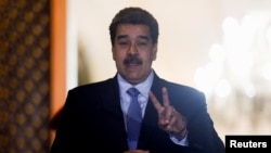 El presidente de Venezuela, Nicolás Maduro, durante un acto oficial en el Palacio de Miraflores, en Caracas, el 4 de octubre de 2022.