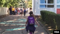 Početak školske godine u entitetu Republika Srpska, Banja Luka.