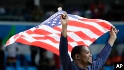 Kevin Durant, J.O. 2016, Rio de Janeiro, Brésil, 21 août 2016.
