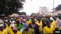 Manifestação anterior no Cafunfo
