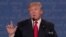 Kandidat republikanaca za predsednika SAD Donald Tramp tokom poslednje debate