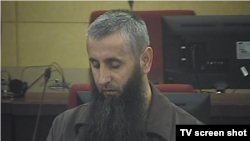 Arhiv - Bilal Bosnić tokom izricanja presude kojom ga je Sud BiH osudio na sedam godina zatvora. 