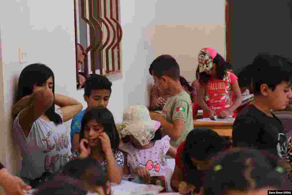 Piştevaniya Zarokên Bûne Qurbana Şer Û Pevçûnan li Bakur Û Rojhilatê Sûriyê