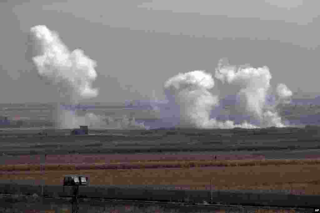 سیرین آبزرویٹری کے مطابق ترک فورسز اور اس کے اتحادیوں نے 11 دیہاتوں پر قبضہ کرلیا ہے جب کہ کردوں کے زیر کنٹرول علاقے 'تل ابیاد' میں شدید جھڑپیں ہو رہی ہیں۔