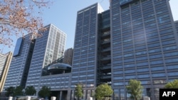 開發人工智能模型DeepSeek的中國科技公司深度求索的總部坐落在浙江省杭州市的一棟辦公大樓裡。 （2025年1月28日）